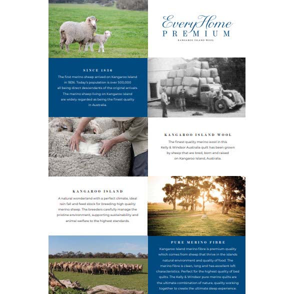 EveryHome Wool 500 Quilt