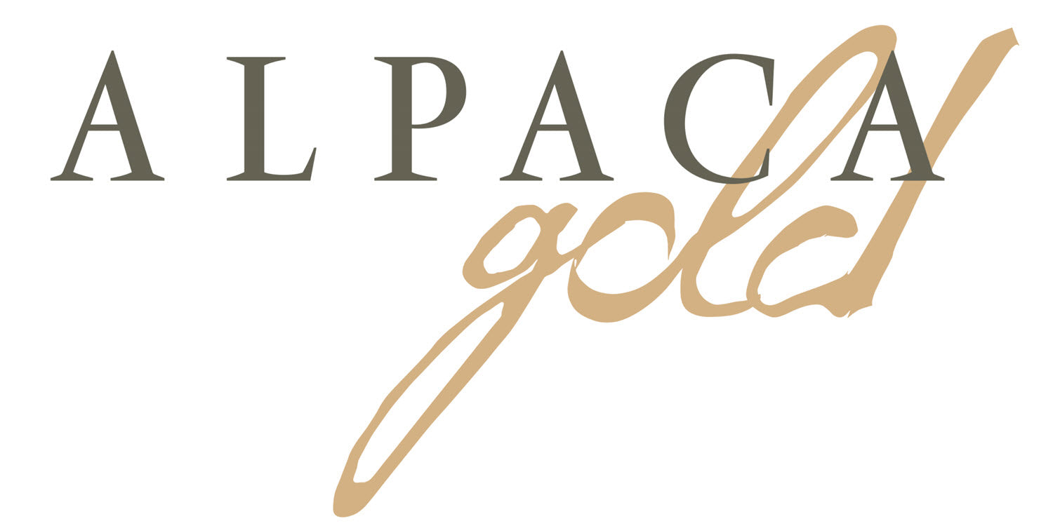 Alpaca Gold quilt logo
