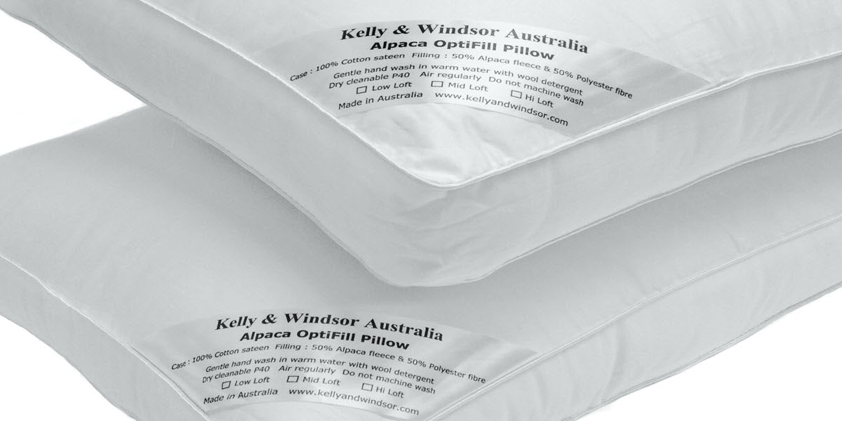 Alpaca Classic pillows twin pack