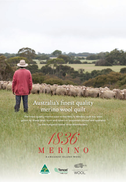 1836 Merino 300 quilt insert | Kelly & Windsor