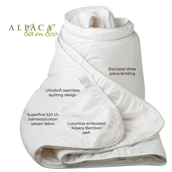 Alpaca Bamboo All Seasons Quilt Twin Pack