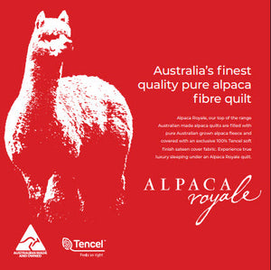 Alpaca Royale display card | Kelly Windsor Australia