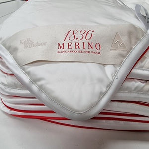 Estate Merino Wool 200 Quilt, a light weight pure merino quilt, ideal for summer and warm climates