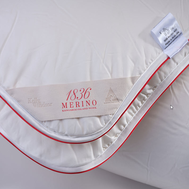 1836 Merino quilt sash | Kelly Windsor Australia