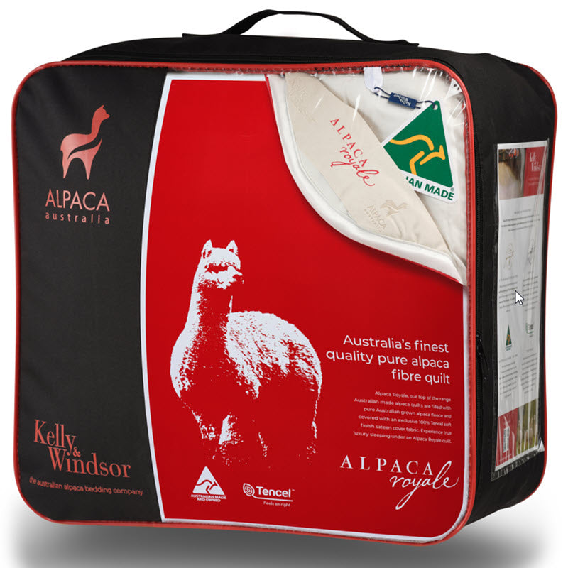 Alpaca Royale quilt doona | Kell Windsor Australia