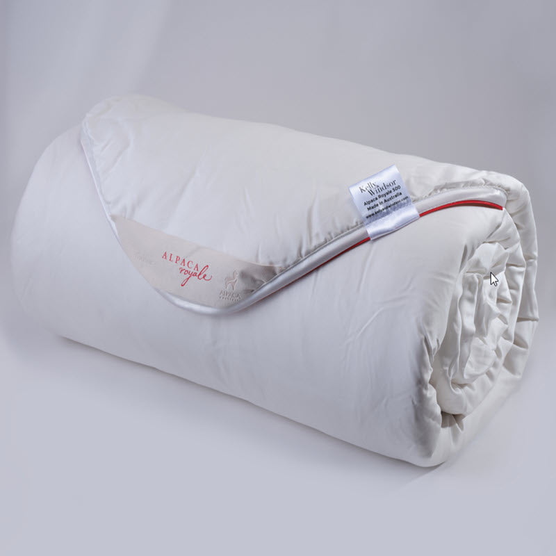 Alpaca Royale quilts doona | Kelly Windsor Australia
