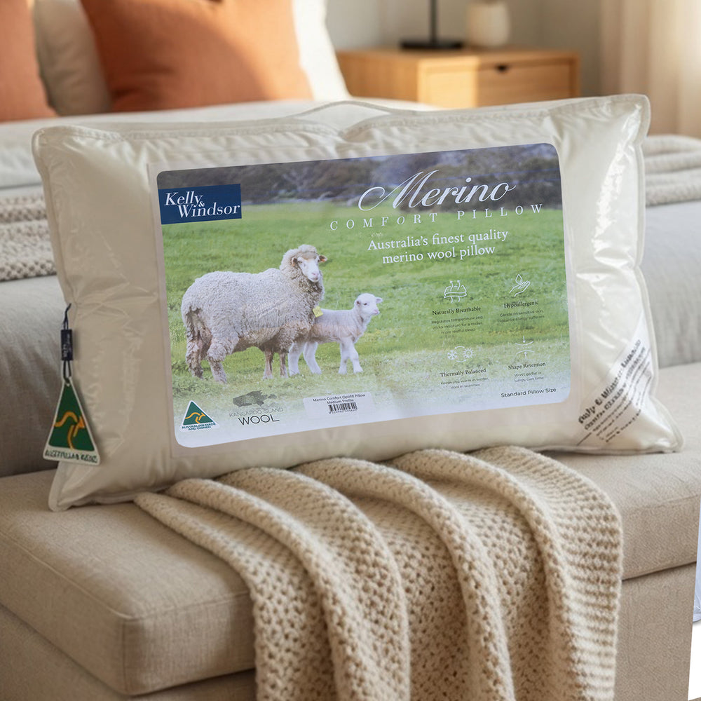 Merino Comfort Pillow Twin Pack