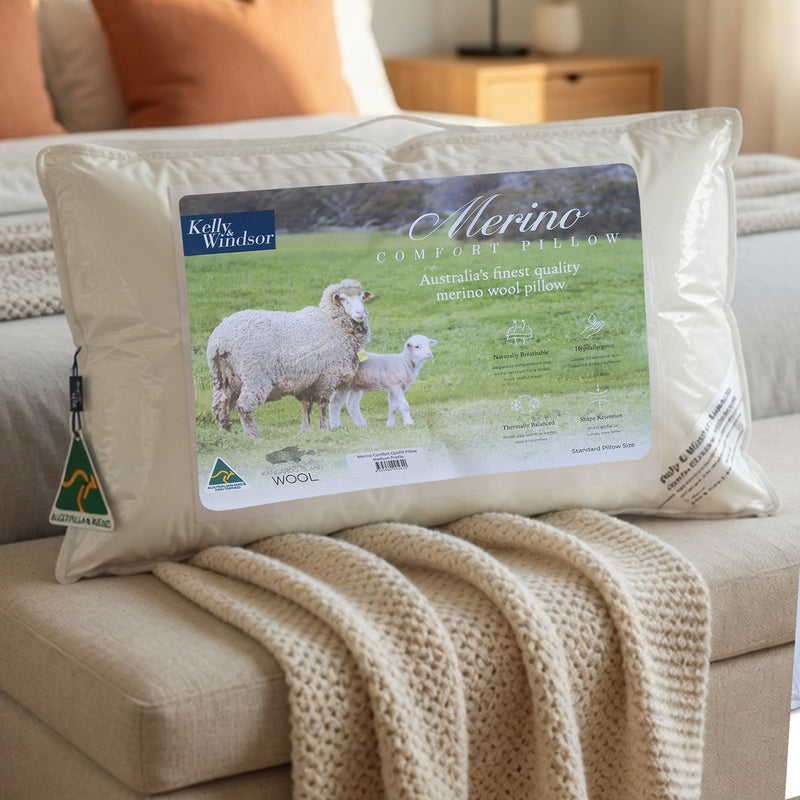 Merino Comfort Pillow Twin Pack