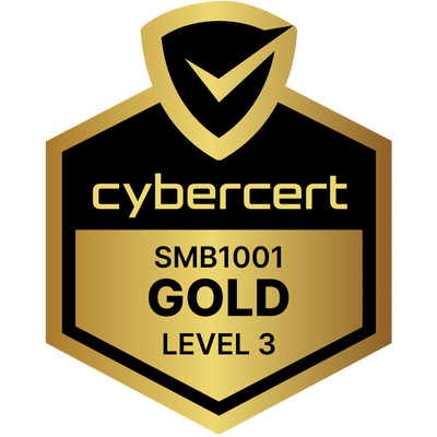 cybercert SMB1001 Gold Level 3