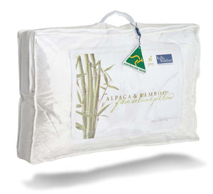 Alpaca Bamboo pillows | Kelly & Windsor Australia LOW | MEDIUM | HIGH profile