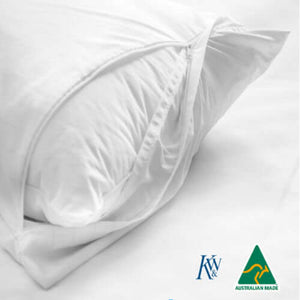 Alpaca Bamboo pillow with removable machine washable outer cover | Kelly & Windsor Australia