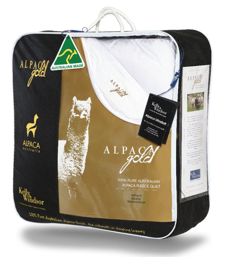 Alpaca Gold 500 doona quilt | Kelly & Windsor Australia