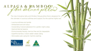 Alpaca Bamboo deluxe pillow twin set | Kelly & Windsor Australia